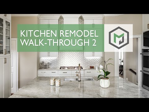 White Kitchen Remodel Walkthrough